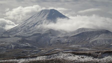 Mount Ngauruhoe, le voisin, lui aussi actif